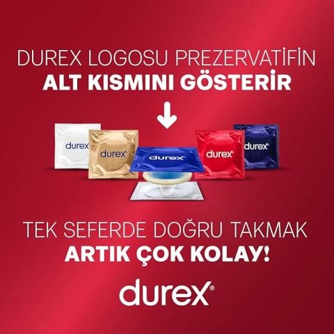 Durex Klasik İnce Prezervatif 12 li