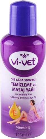 Vi-vet Ağda Temizleme Yağı Vitamin E 125 ml