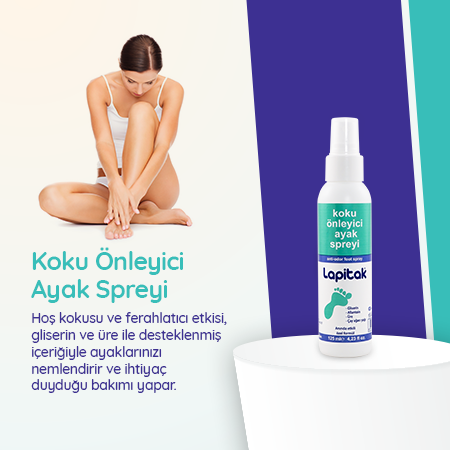 Lapitak Koku Önleyici Ayak Spreyi 125ml