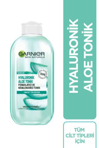 Garnier Hyaluronik Aloe Tonik Ferahlatıcı Ve Nemlendirici Tonik 400 ml