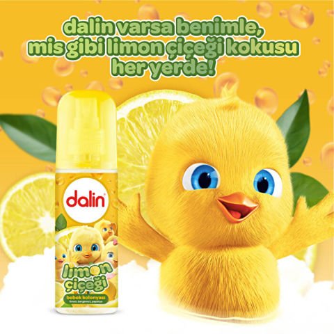 Dalin Limon Çiçeği Bebek Kolonyası 150 ml