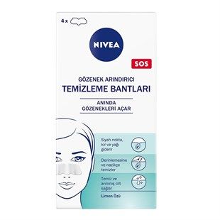 Nivea Gözenek Arındırıcı Temizleme Bantı 4 lü