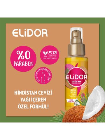 Elidor Doğanın Enerjisi Hindistan Cevizi Saç Bakım Yağı 80 ml