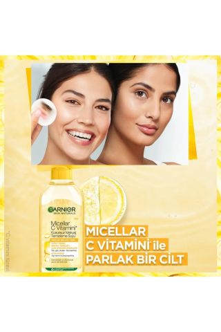 Garnier Micellar C Vitamini Kusursuz Makyaj Temizleme Suyu 400 ml