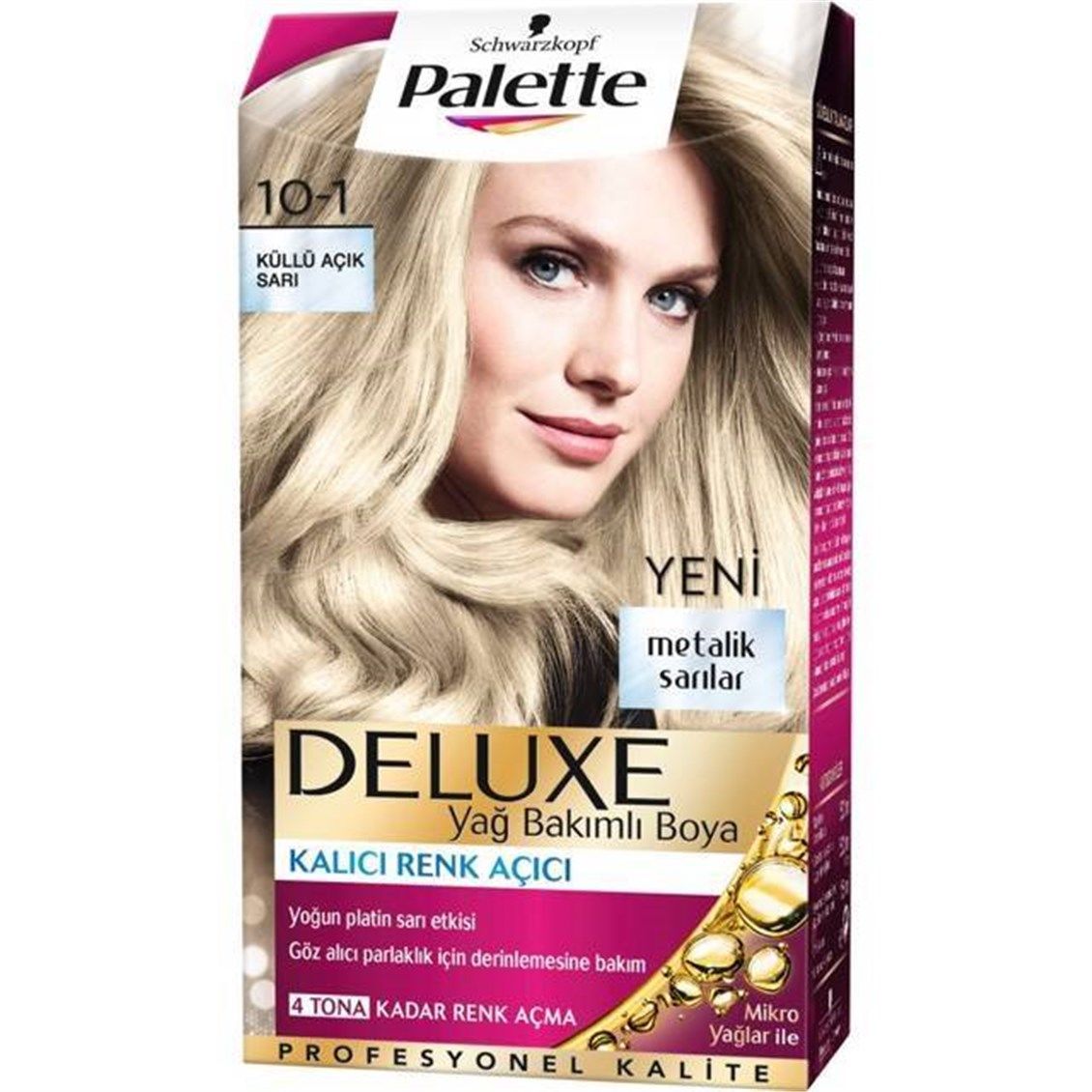 Palette Deluxe Boya Seti  Küllü Açık Sarı 10,01