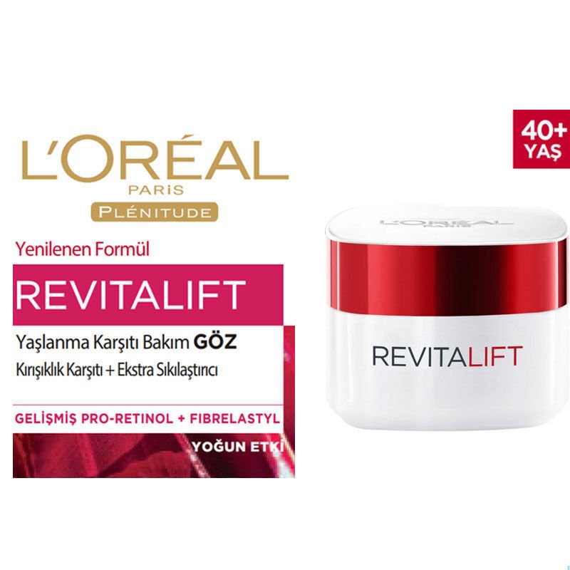 Loreal Paris Sıkılaştırıcı Göz kremi +40