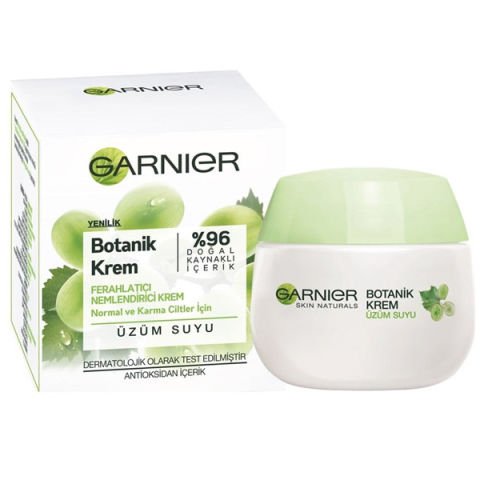 Garnier Botanik  Üzüm Suyu Nemlendirici Krem