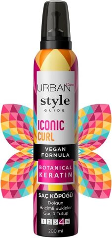 Urban Care Style Guide Iconic Curl Saç Köpüğü 200 ml