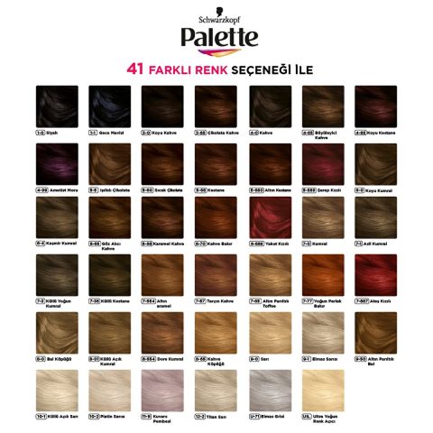 Palette Deluxe Kahve Bakır 6-70 Saç Boyası