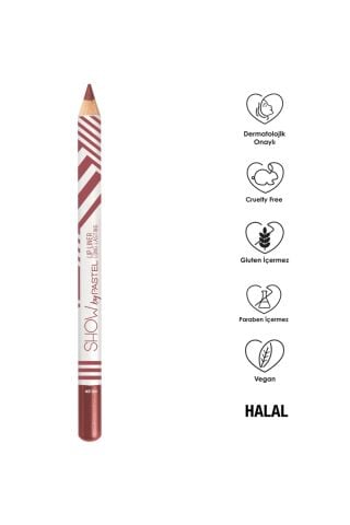 Pastel Lip Liner Long Lasting Dudak Kalemi No:200