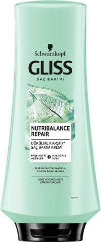 Gliss Schwarzkopf Nutribalance Repair Saç Dökülmesi Karşıtı Saç Bakım Kremi 360ML