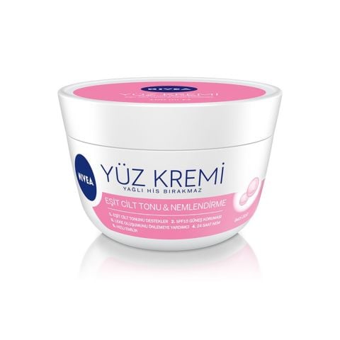 Nivea Yüz Kremi Nemlendirici 100 ml Eşit Cilt Tonu