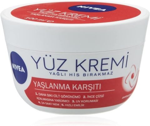 NIVEA Yaşlanma Karşıtı Yüz Kremi 100 Ml