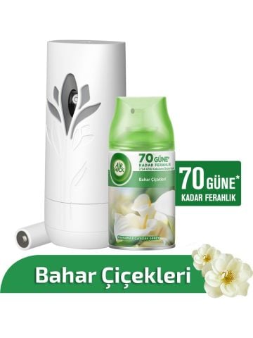 Air Wick Freshmatik Otomatik Oda Kokusu Sprey Makinesi + Yedek Sprey Bahar Çiçekleri 250 ml