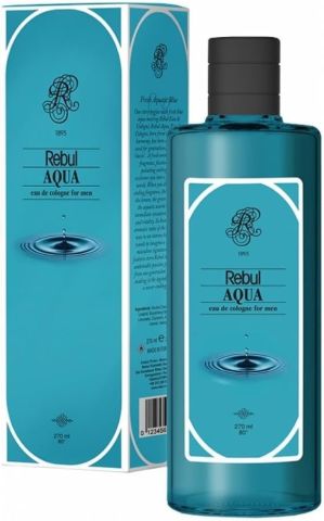 Rebul 250 Ml Kolonya Cam Şişe Aqua