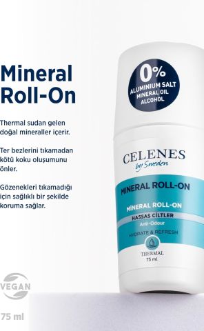 Celenes Thermal Roll-On Hassas Ciltler Parfümsüz 75 ml