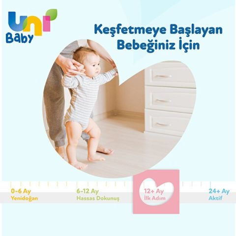 Uni Baby İlk Adım Islak Mendil 52 Yaprak