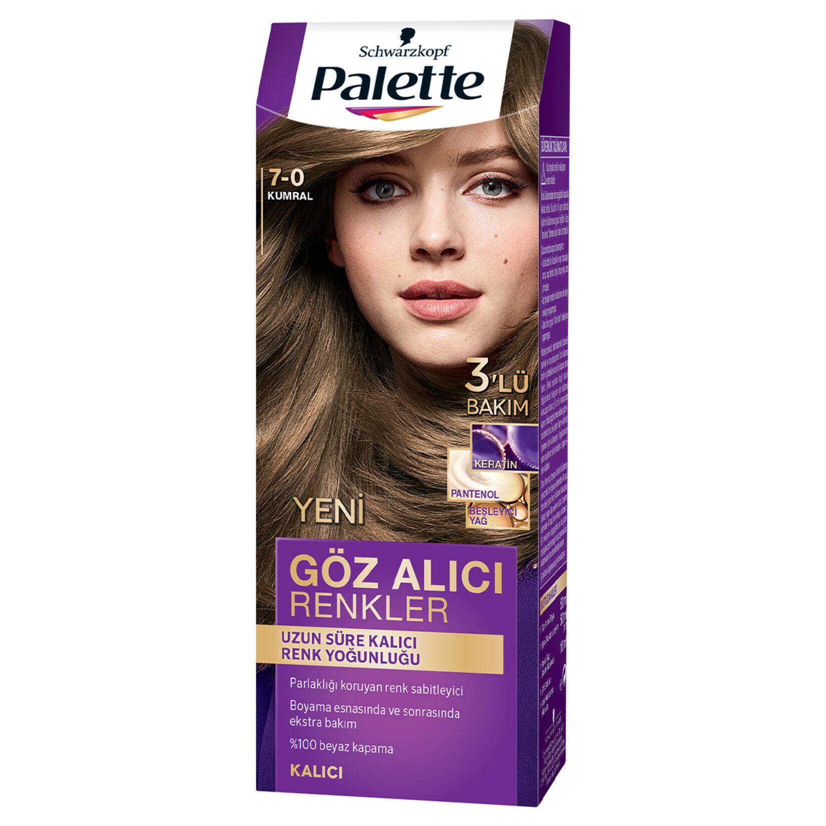 Palette Göz Alıcı Renkler 7,0 Kumral