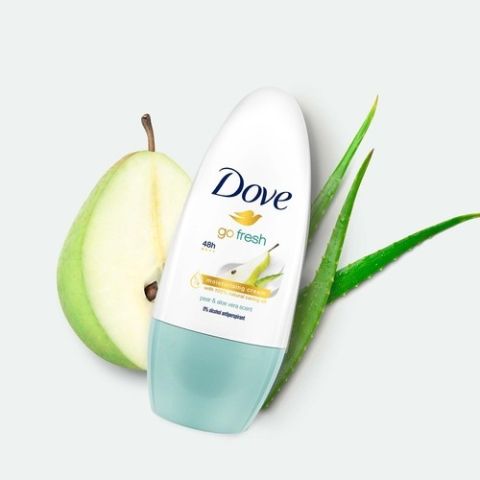 Dove Go Fresh Kadın Roll On Armut ve Aloe Vera Kokusu 50 ML