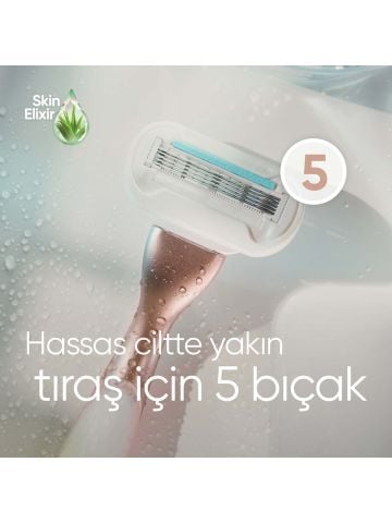 Gillette Venus Deluxe Smooth Yedek 5 Bıçaklı 4 Adet