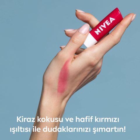 Nivea Kiraz Aromalı Dudak Bakım Kremi 4.8 gr