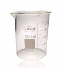 Beher - Kısa Form - Dereceli 1000 Ml