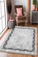 Homier Cotton Kalitesi Yıkanabilir Kaymaz Taban Kilim Ve Yolluk H-MD-0061A