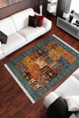 Homier Cotton Kalitesi Yıkanabilir Kaymaz Taban Kilim Ve Yolluk H-OT-4028A