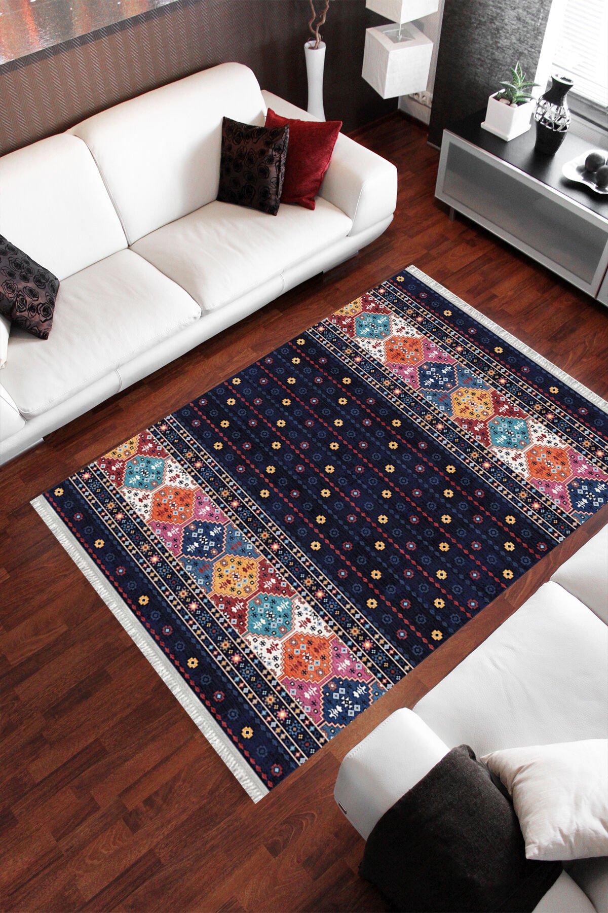 Homier Westa Kalitesi Yıkanabilir Kaymaz Taban Kilim Ve Yolluk H-OT-4151B