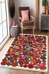 Homier Westa Kalitesi Yıkanabilir Kaymaz Taban Kilim Ve Yolluk H-PW-8051A