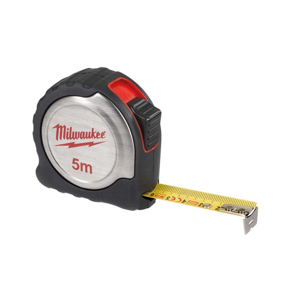 Milwaukee Alüminyum Gövde Şerit Metre 5m x 19mm