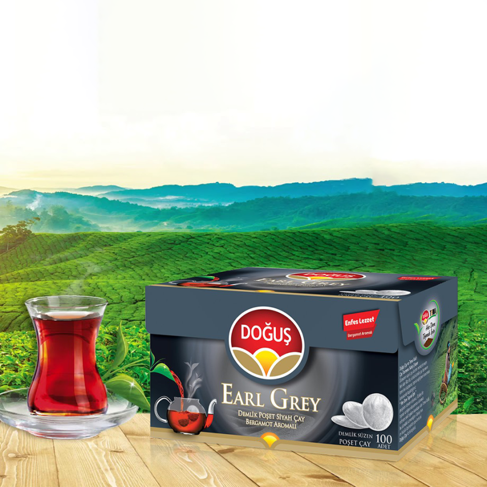 Doğuş Earl Grey 100'lü Demlik Poşet Çay