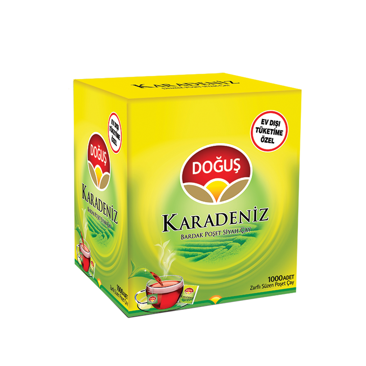 Doğuş Karadeniz Bardak Poşet Çay 1000 x 2Gr