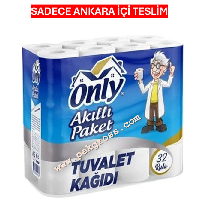 Only 32'li Wc Kağıdı Eko Akıllı Paket