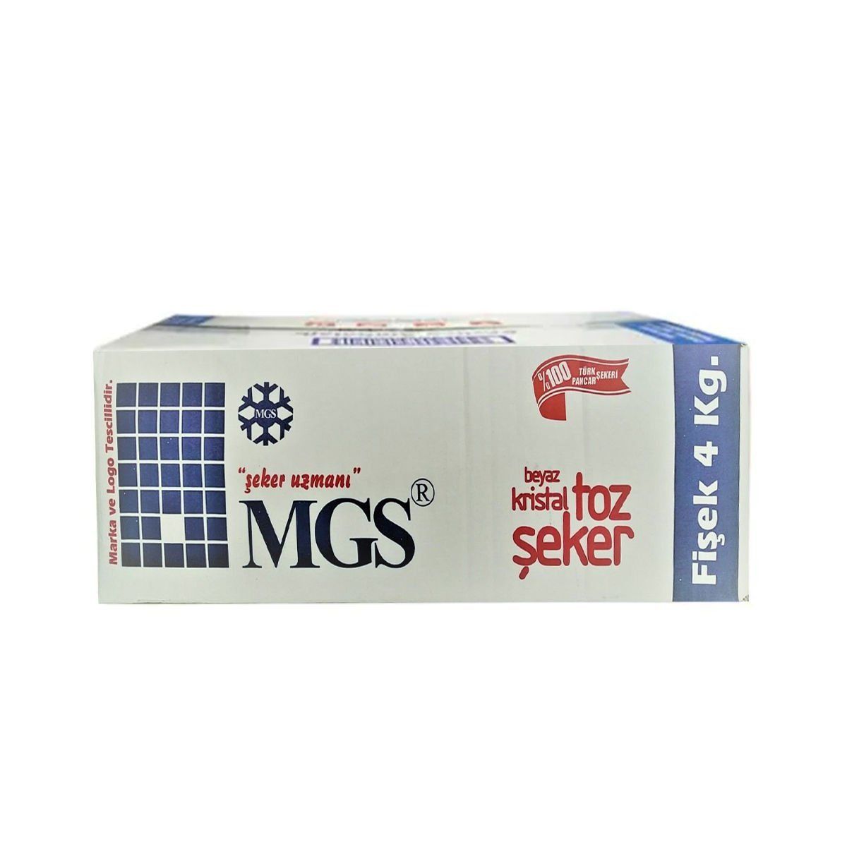 MGS Fişek Toz Şeker 4 gr*1000 Adet 4 kg
