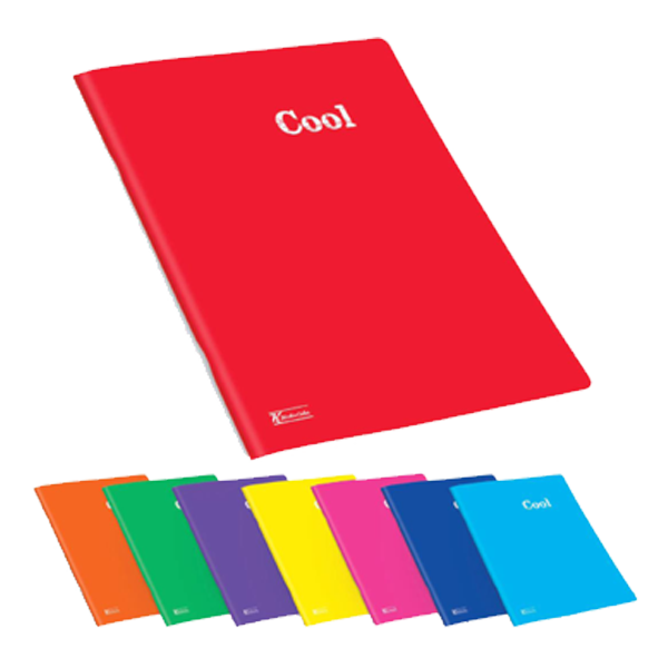 Keskin Color Defter Plastik Kapak Dikişli Cool A4 100 Yp Çizgili 321861-99