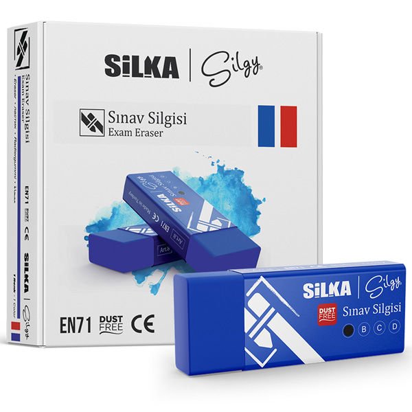 Silka Sınav Silgisi Lacivert Art.8