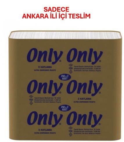 ONLY ULTRA DİSPENSER PEÇETE 250 Lİ