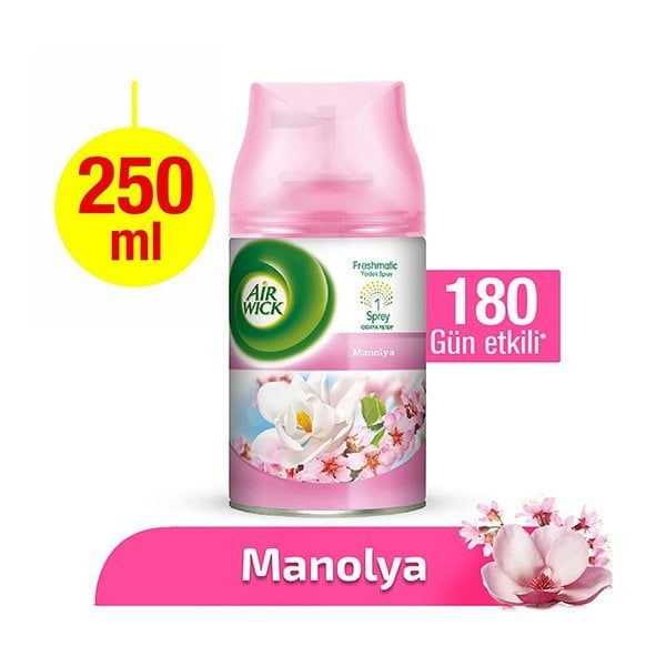 Air Wick Oda Kokusu Freshmatic Makine Yedek Kartuş Manolya 250 Ml.