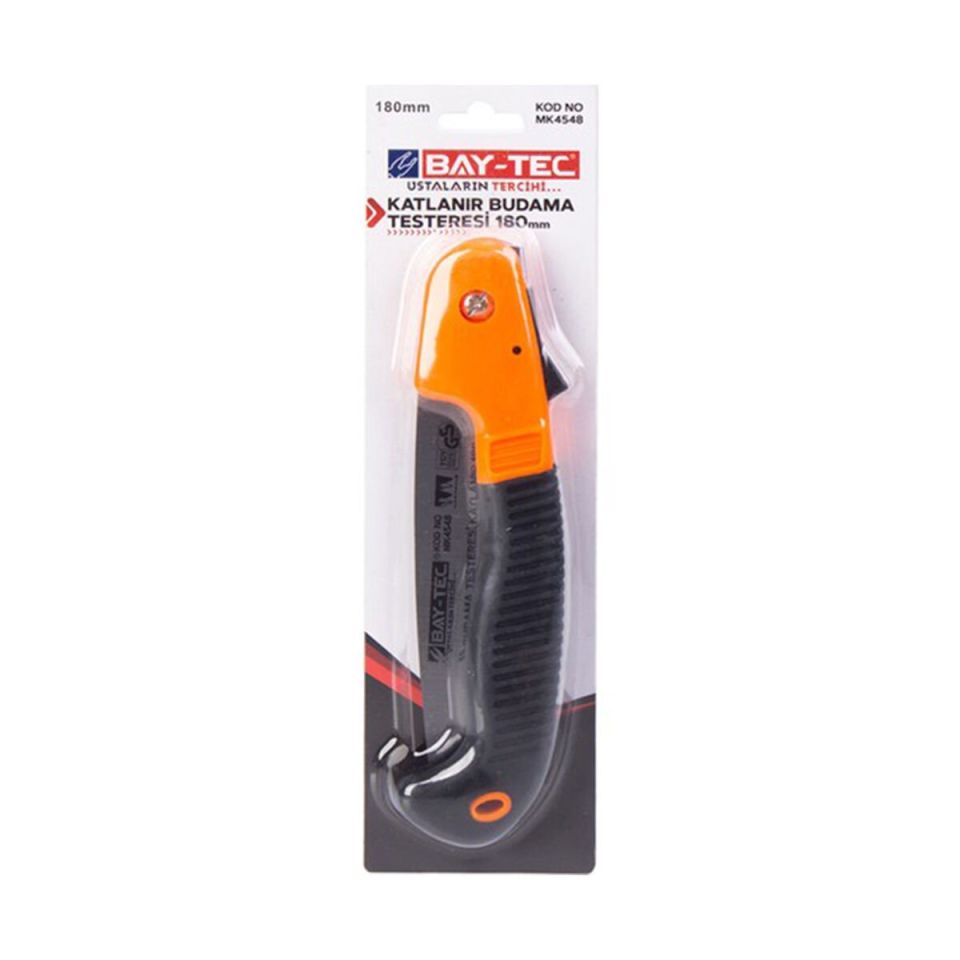 Bay-Tec Katlanır Budama Testere 180 mm Mk4548
