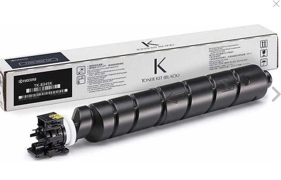 Kyocera TK-8345K Black Siyah Orjinal Fotokopi Toneri Taskalfa 2552-2553ci 20.000 Sayfa