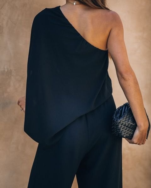 BLACK  JUMPSUIT