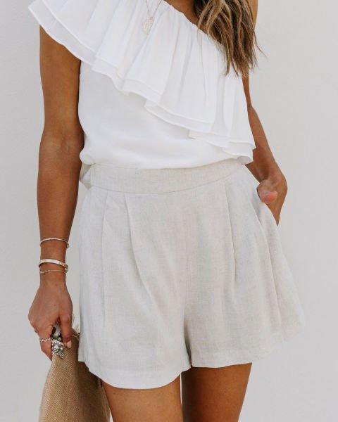 WHITE  BLOUSE