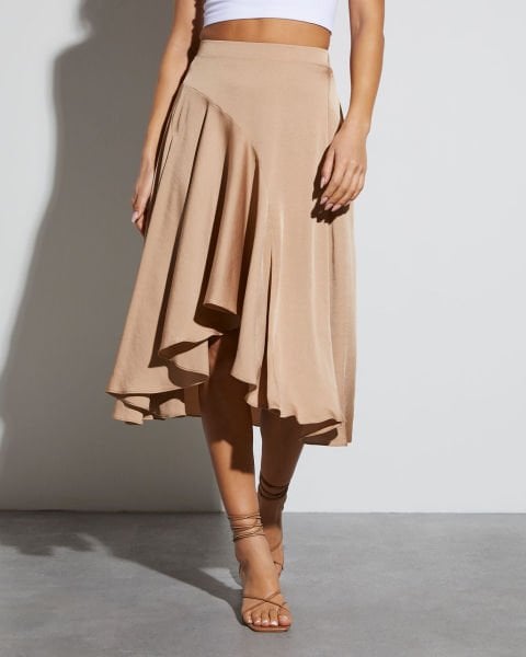 BEIGE SKIRT