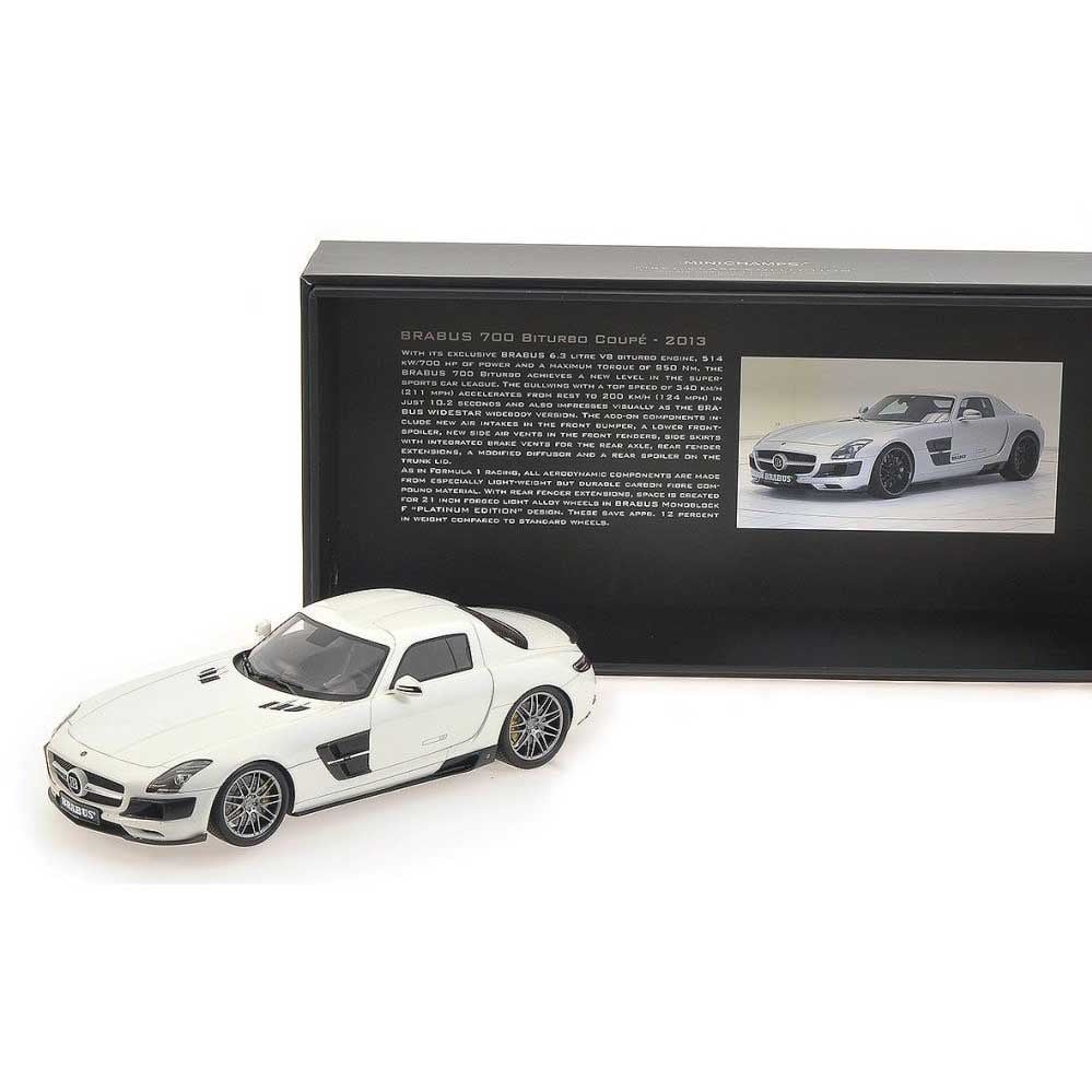 MINICHAMPS MERCEDES BRABUS 700 BITURBO ROADSTER 2013 (107032130) 1:18