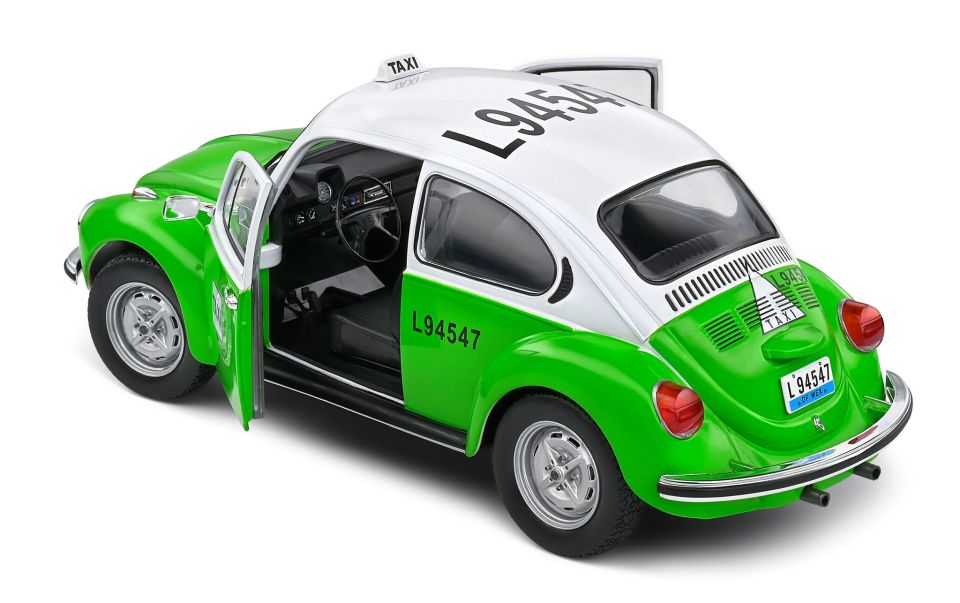 SOLIDO VOLKSWAGEN BEETLE 1303 MEXICAN TAXI 1974 1:18