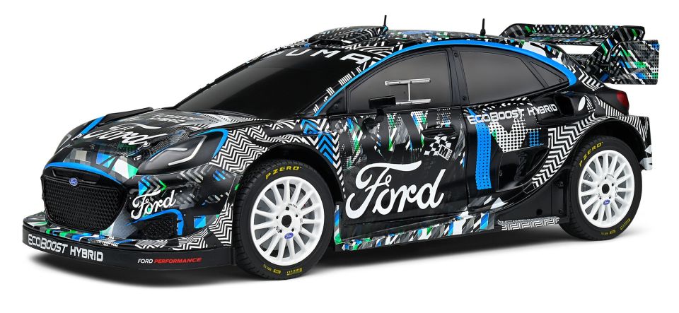 SOLİDO FORD PUMA RALLY1 HYBRID GOODWOOD FESTIVAL OF SPEED 2021 1:18