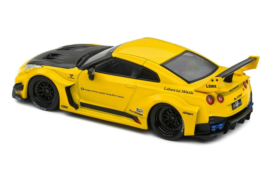 SOLIDO NISSAN GTR35 LBWK SILHOUETTE 2019 1:43