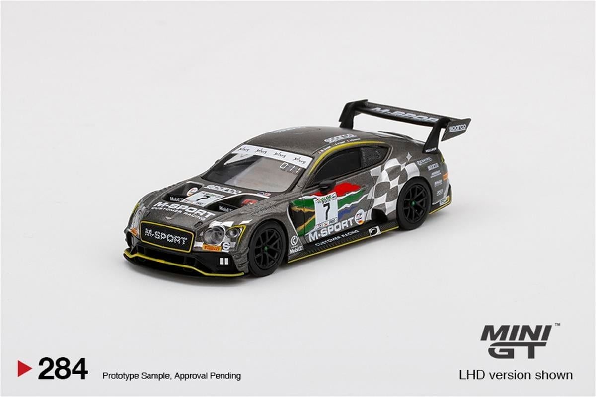 MINI GT 284 BENTLEY CONTINENTAL GT3 7 1:64