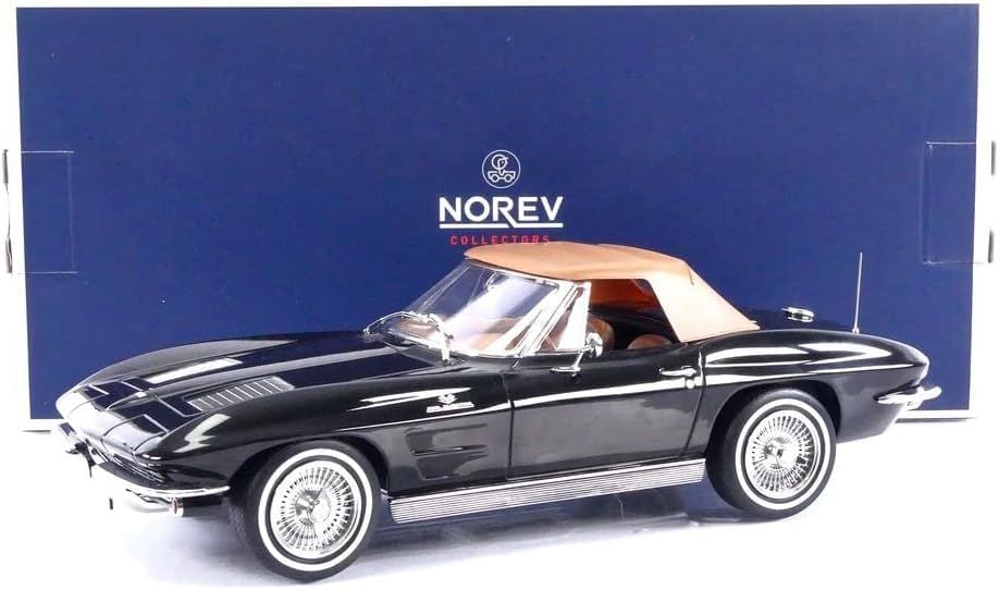 NOREV CHEVROLET CORVETTE STING RAY CABRIO 1963 1:18 (189055)